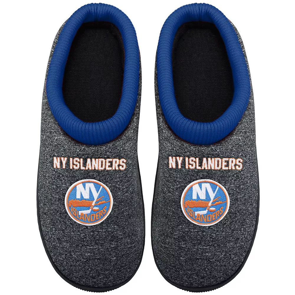 Men's FOCO New York Islanders Cup Sole Slippers 3 Men's FOCO New York Islanders Cup Sole Slippers