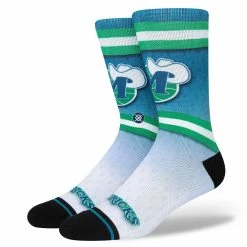 Men's Stance Dallas Mavericks Hardwood Classics Fader Collection Crew Socks