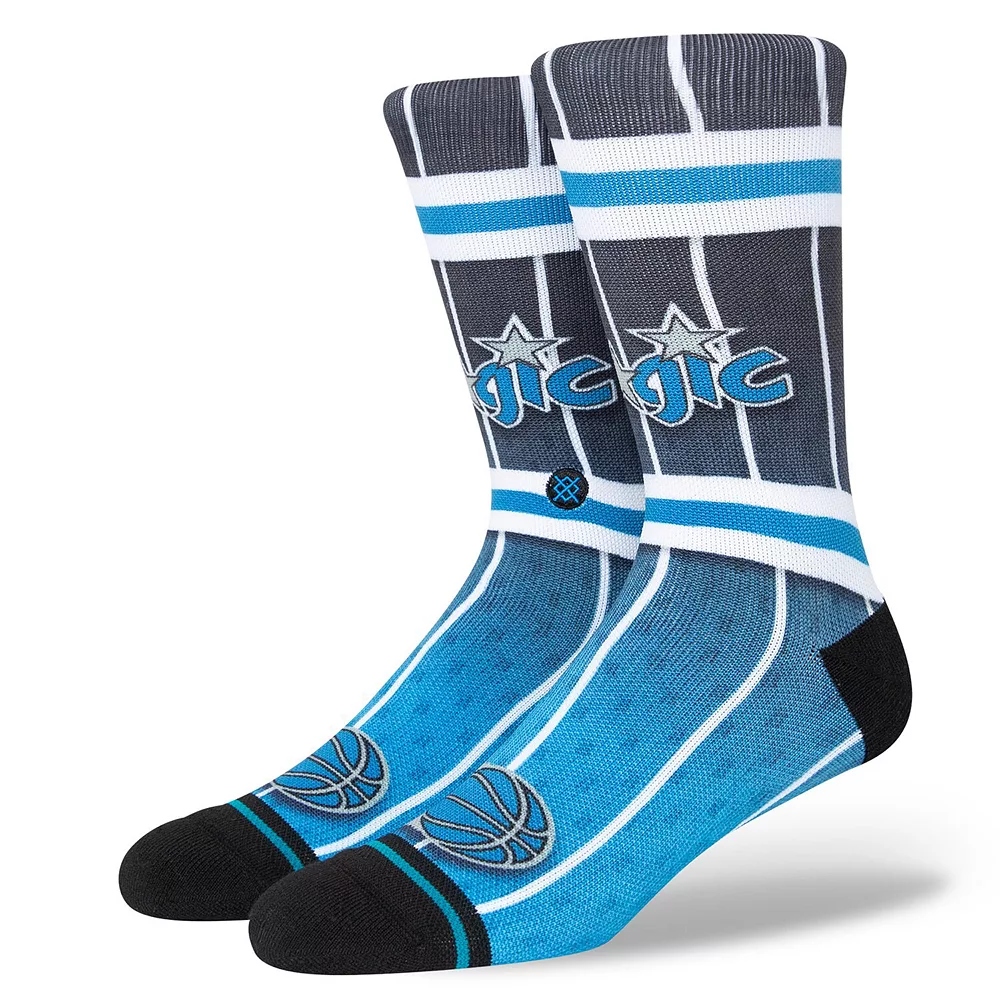 Men's Stance Orlando Magic Hardwood Classics Fader Collection Crew Socks 3 Men's Stance Orlando Magic Hardwood Classics Fader Collection Crew Socks