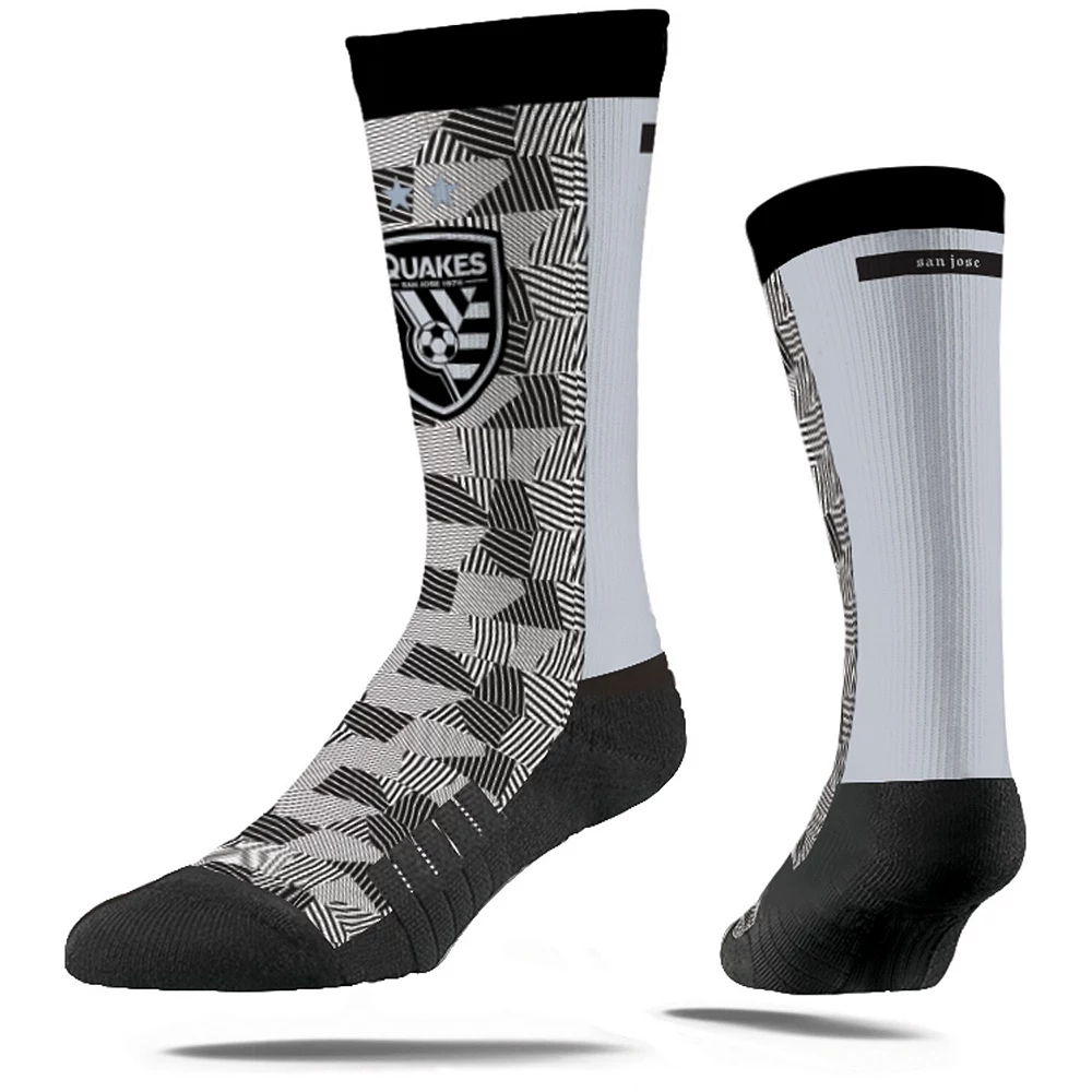 Men's Strideline Gray San Jose Earthquakes 2022 The Creator Kit Jersey Hook Socks 3 Men's Strideline Gray San Jose Earthquakes 2022 The Creator Kit Jersey Hook Socks