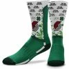 For Bare Feet Portland Trail Blazers Four Leaf St. Patrick's Day V-Curve Crew Socks -STANCE shop 5681121