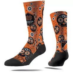 Men's Strideline Houston Dynamo FC Sugar Skulls Crew Socks