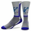 Men's For Bare Feet Toronto Blue Jays Mascot Snoop V-Curve Crew Socks -STANCE shop 5704386