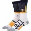 Men's Stance Utah Jazz Shortcut 2 Crew Socks -STANCE shop 5728646