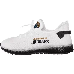 Men's FOCO Jacksonville Jaguars Gradient Sole Knit Sneakers