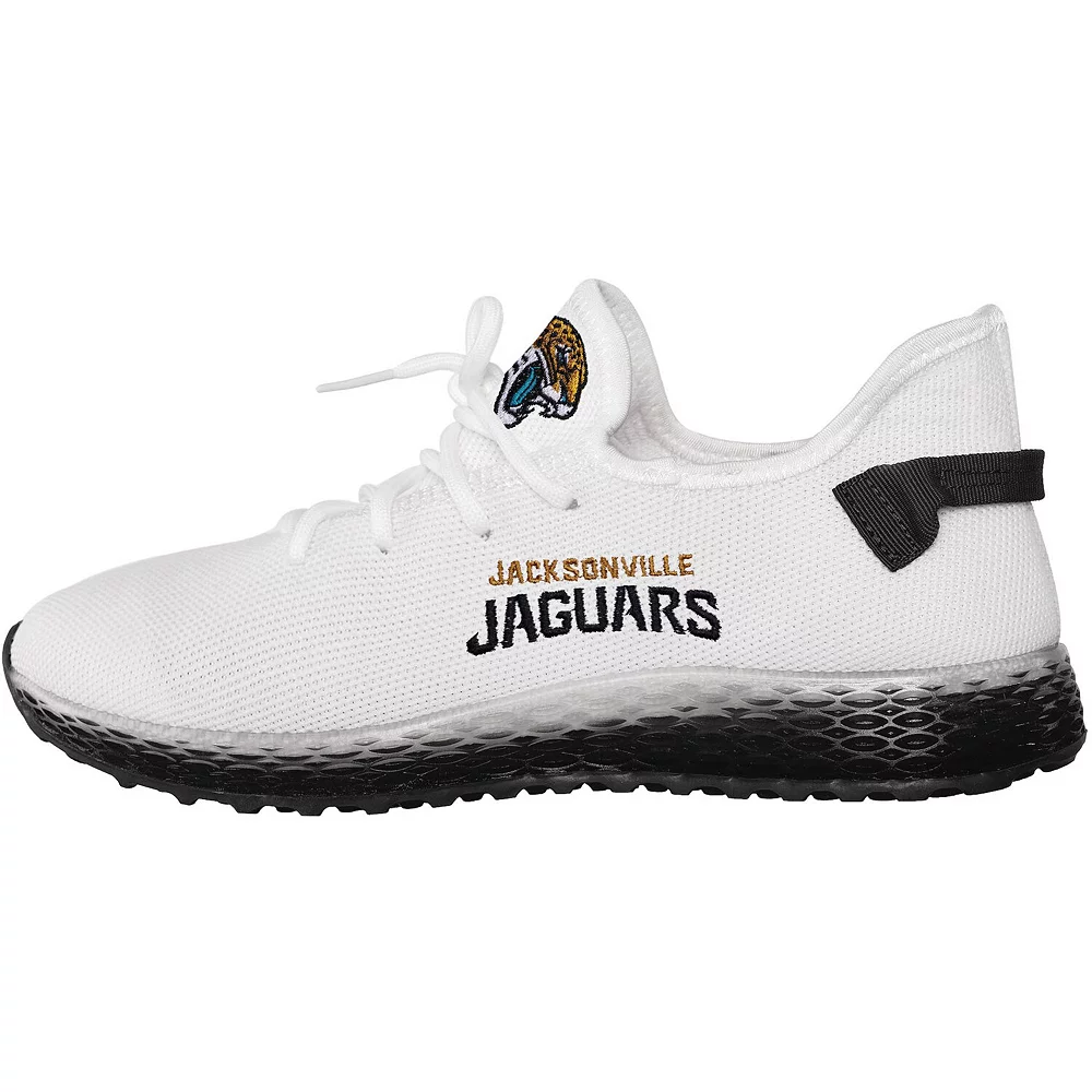 Men's FOCO Jacksonville Jaguars Gradient Sole Knit Sneakers 3 Men's FOCO Jacksonville Jaguars Gradient Sole Knit Sneakers