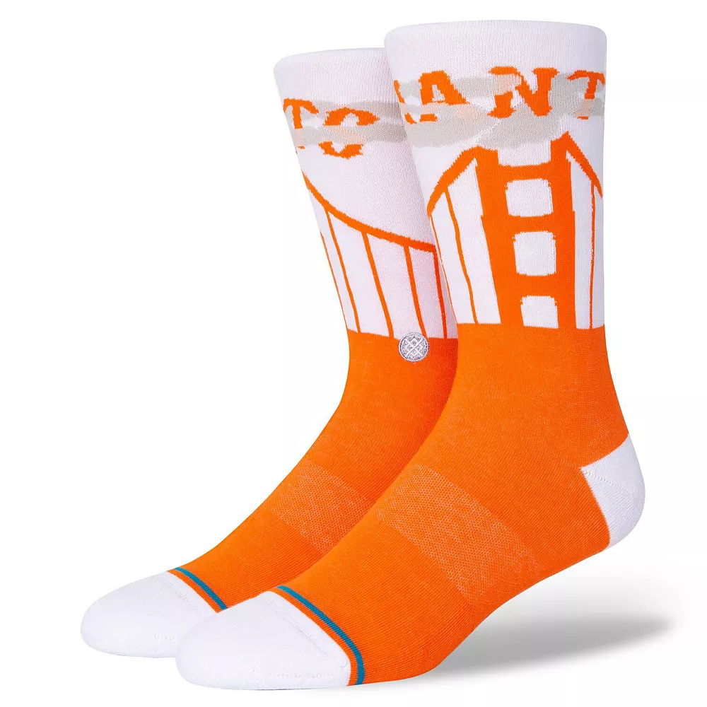 Men's Stance Orange San Francisco Giants 2021 City Connect Crew Socks 4 Men's Stance Orange San Francisco Giants 2021 City Connect Crew Socks - Image 2