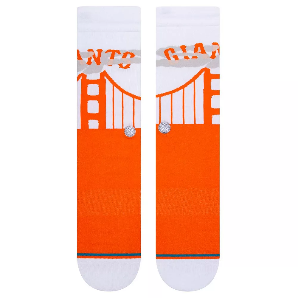 Men's Stance Orange San Francisco Giants 2021 City Connect Crew Socks 5 Men's Stance Orange San Francisco Giants 2021 City Connect Crew Socks - Image 3