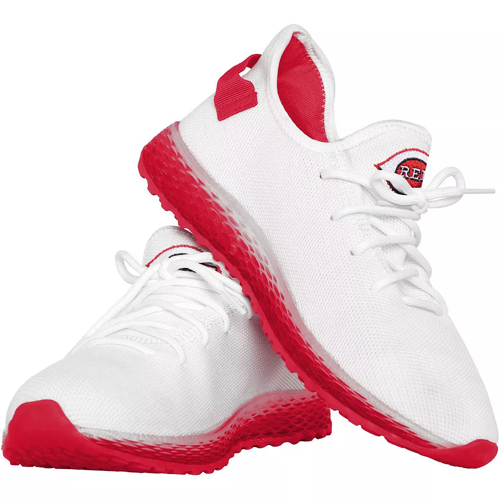 Men's FOCO Cincinnati Reds Gradient Sole Knit Sneakers 4 Men's FOCO Cincinnati Reds Gradient Sole Knit Sneakers - Image 2