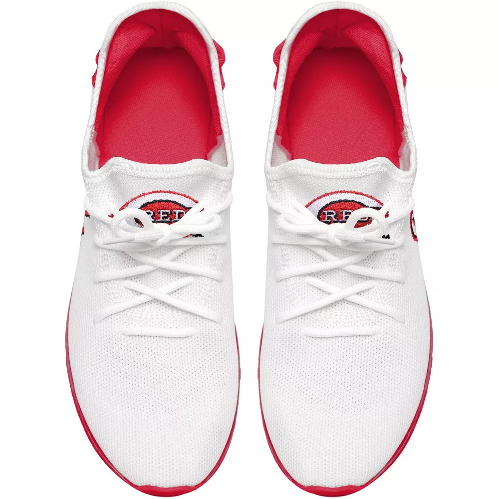 Men's FOCO Cincinnati Reds Gradient Sole Knit Sneakers 5 Men's FOCO Cincinnati Reds Gradient Sole Knit Sneakers - Image 3