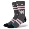 Men's Stance Gray Washington Nationals 2022 City Connect Crew Socks -STANCE shop 5767808