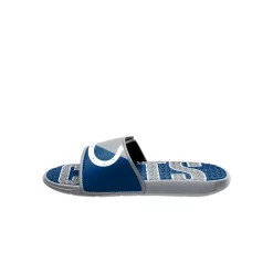 Men's FOCO Indianapolis Colts Logo Gel Slide Sandals -STANCE shop 5768063 ALT2