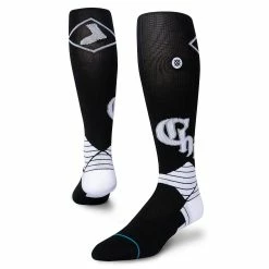 Men's Stance Black Chicago White Sox 2021 City Connect Over the Calf Socks