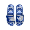 Men's FOCO Kentucky Wildcats Logo Gel Slide Sandals