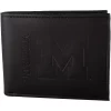 Men's Black Michigan Wolverines Hybrid Bi-Fold Wallet -STANCE shop 5792851