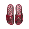 Men's FOCO Tampa Bay Buccaneers Logo Gel Slide Sandals -STANCE shop 5794982