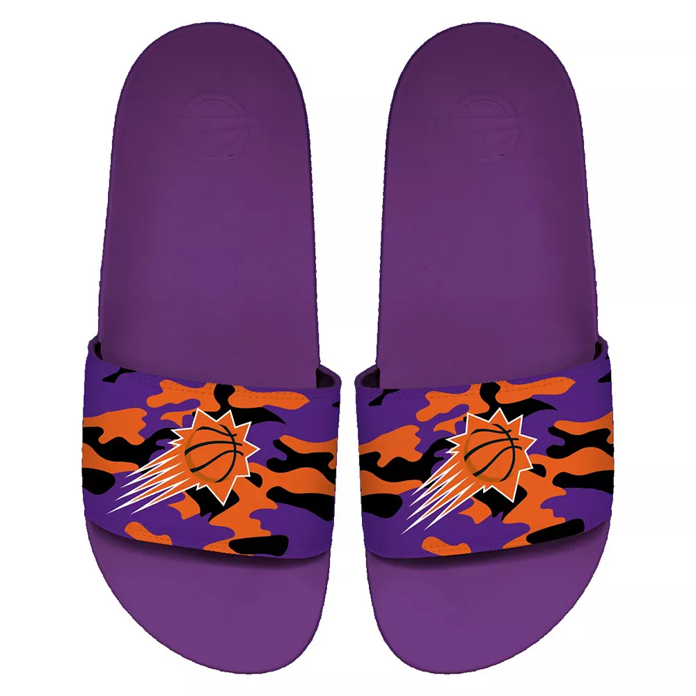 Men's ISlide Phoenix Suns Camo Motto Slide Sandals 3 Men's ISlide Phoenix Suns Camo Motto Slide Sandals
