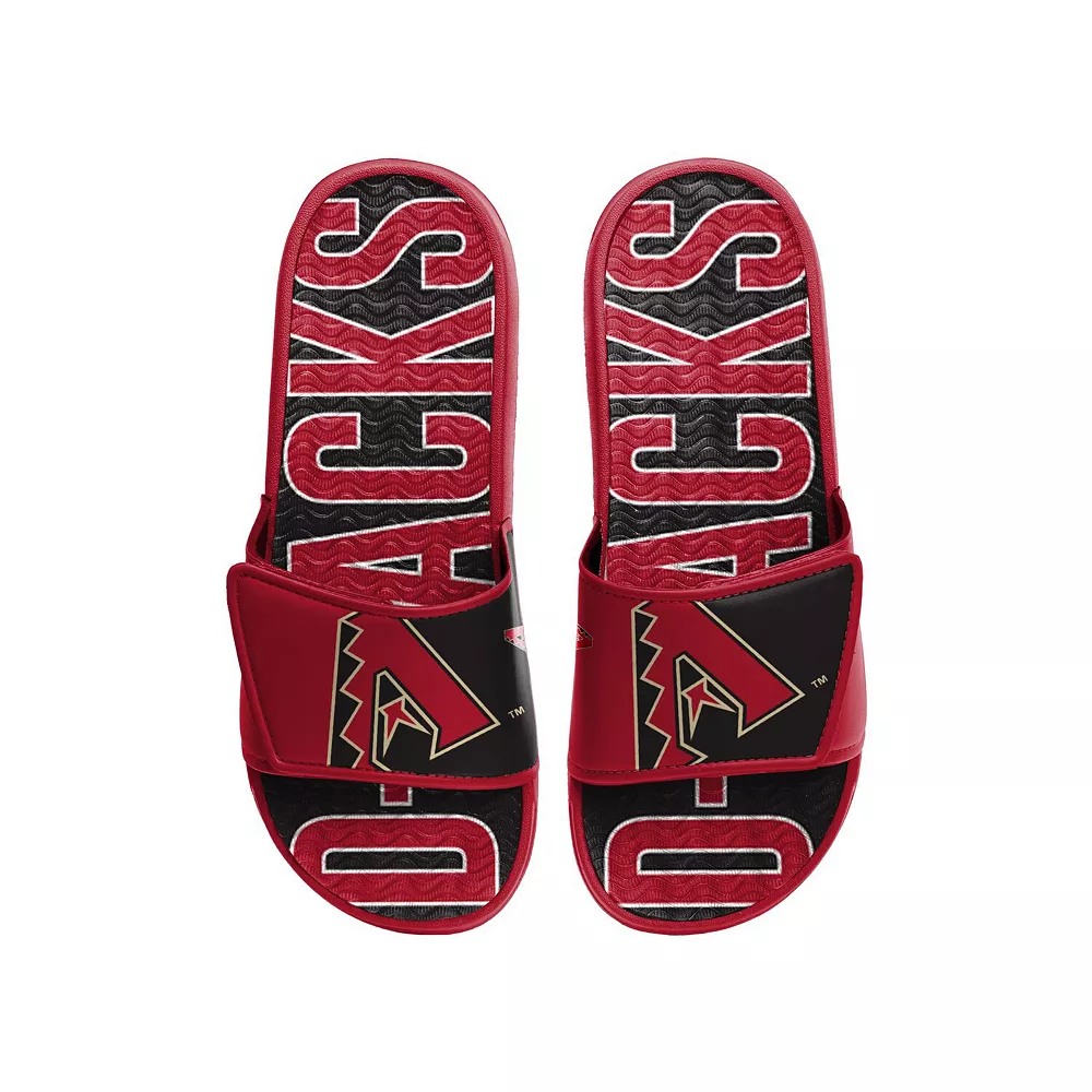 Men's FOCO Arizona Diamondbacks Logo Gel Slide Sandals 3 Men's FOCO Arizona Diamondbacks Logo Gel Slide Sandals