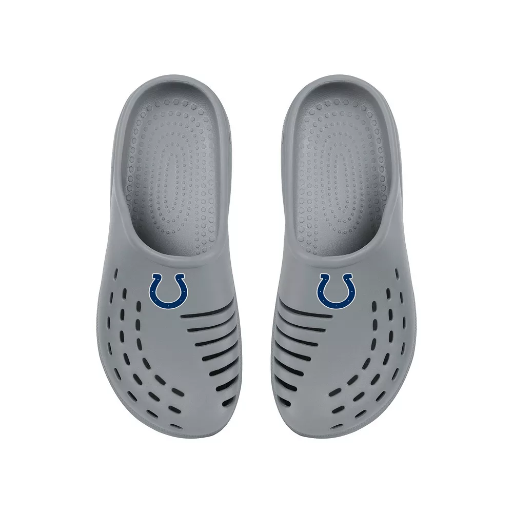 Men's FOCO Indianapolis Colts Molded Garden Clogs 3 Men's FOCO Indianapolis Colts Molded Garden Clogs