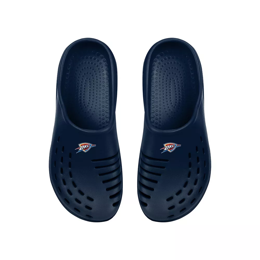 Men's FOCO Oklahoma City Thunder Molded Garden Clogs 4 Men's FOCO Oklahoma City Thunder Molded Garden Clogs - Image 2