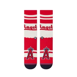Men's Stance Red Los Angeles Angels 2022 City Connect Crew Socks -STANCE shop 5844651 ALT2
