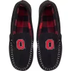 Men's FOCO Ohio State Buckeyes Team Logo Flannel Moccasin Slippers 1 Men's FOCO Ohio State Buckeyes Team Logo Flannel Moccasin Slippers -STANCE shop 5928208