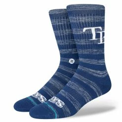 Stance Tampa Bay Rays Twist Logo Crew Socks