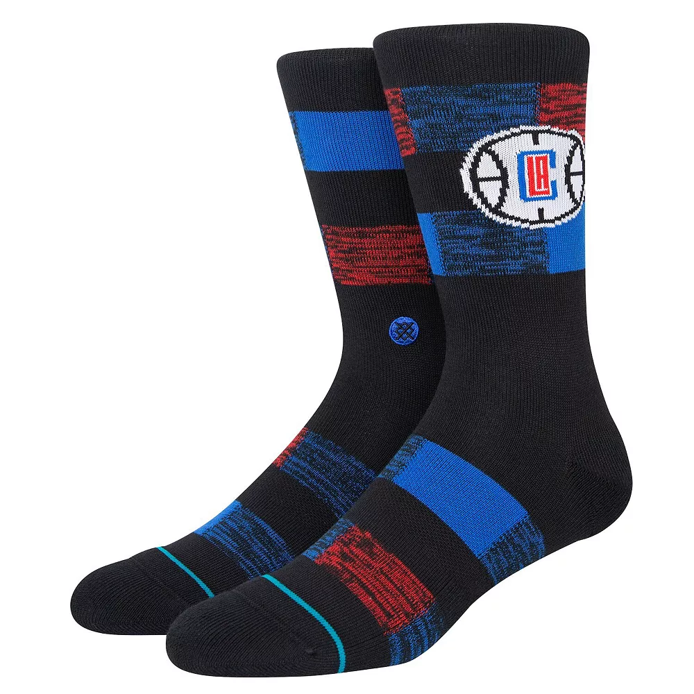 Men's Stance LA Clippers Cryptic Crew Socks 4 Men's Stance LA Clippers Cryptic Crew Socks - Image 2