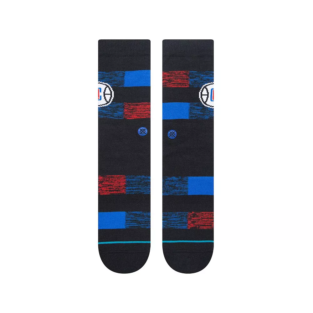 Men's Stance LA Clippers Cryptic Crew Socks 5 Men's Stance LA Clippers Cryptic Crew Socks - Image 3
