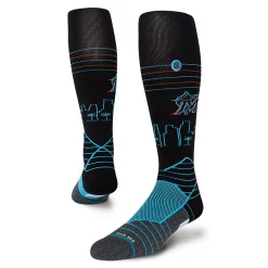 Men's Stance Miami Marlins Skyline Diamond Pro Team Tube Socks