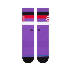 Stance Toronto Raptors Stripe Crew Socks -STANCE shop 5938756 ALT2