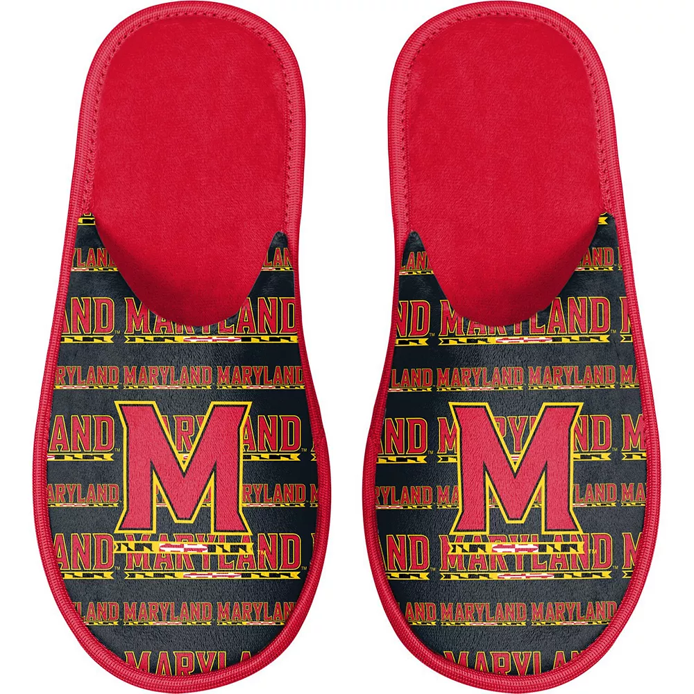 Men's FOCO Maryland Terrapins Scuff Logo Slide Slippers 3 Men's FOCO Maryland Terrapins Scuff Logo Slide Slippers