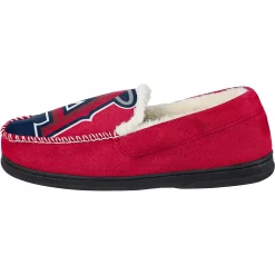 Men's FOCO Los Angeles Angels Colorblock Moccasin Slippers 7 Men's FOCO Los Angeles Angels Colorblock Moccasin Slippers -STANCE shop 6040872 ALT2