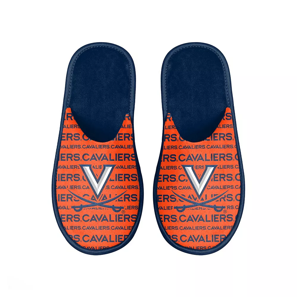 Men's FOCO Virginia Cavaliers Scuff Logo Slide Slippers 4 Men's FOCO Virginia Cavaliers Scuff Logo Slide Slippers - Image 2