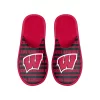Men's FOCO Wisconsin Badgers Scuff Logo Slide Slippers -STANCE shop 6042610