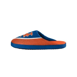 Men's FOCO New York Mets Big Logo Color Edge Slippers -STANCE shop 6081973 ALT2