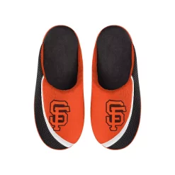 Men's FOCO San Francisco Giants Big Logo Color Edge Slippers