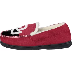 Men's FOCO Oklahoma Sooners Colorblock Moccasin Slippers 7 Men's FOCO Oklahoma Sooners Colorblock Moccasin Slippers -STANCE shop 6088067 ALT2
