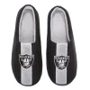 Men's FOCO Black Las Vegas Raiders Team Stripe Memory Foam Slide Slippers 1 Men's FOCO Black Las Vegas Raiders Team Stripe Memory Foam Slide Slippers -STANCE shop 6105731