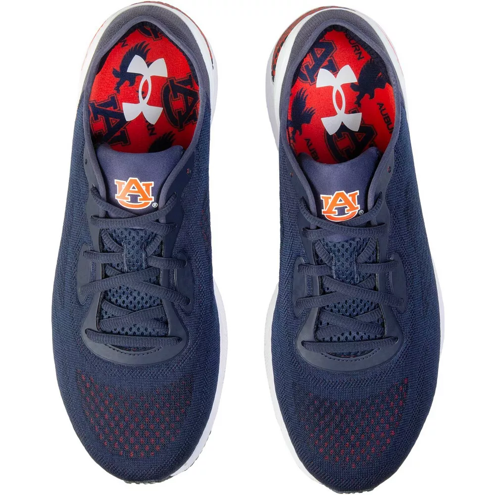 Men's Under Armour Navy Auburn Tigers HOVR Sonic 5 Running Shoes 5 Men's Under Armour Navy Auburn Tigers HOVR Sonic 5 Running Shoes - Image 3