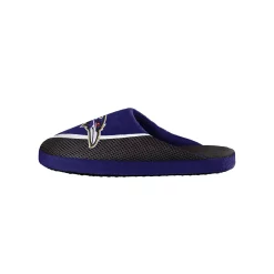 Men's FOCO Baltimore Ravens Big Logo Color Edge Slippers 7 Men's FOCO Baltimore Ravens Big Logo Color Edge Slippers -STANCE shop 6113473 ALT2