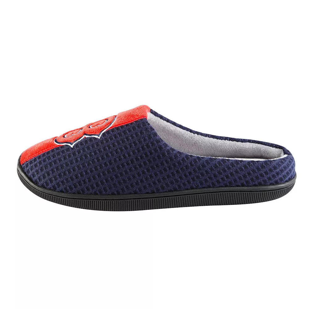 Men's FOCO Navy Boston Red Sox Team Stripe Memory Foam Slide Slippers 5 Men's FOCO Navy Boston Red Sox Team Stripe Memory Foam Slide Slippers - Image 3