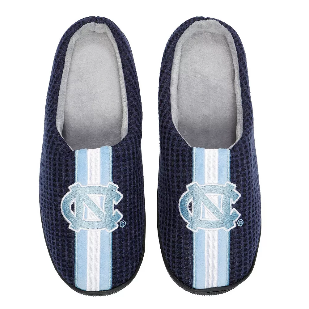 Men's FOCO Navy North Carolina Tar Heels Team Stripe Memory Foam Slide Slippers 4 Men's FOCO Navy North Carolina Tar Heels Team Stripe Memory Foam Slide Slippers - Image 2