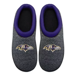 Men's FOCO Baltimore Ravens Team Cup Sole Slippers