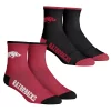 Men's Rock Em Socks Arkansas Razorbacks Core Team 2-Pack Quarter Length Sock Set -STANCE shop 6133445