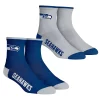 Men's Rock Em Socks Seattle Seahawks Core Team 2-Pack Quarter Length Sock Set 2 Men's Rock Em Socks Seattle Seahawks Core Team 2-Pack Quarter Length Sock Set -STANCE shop 6135773