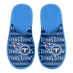 Men's FOCO Tennessee Titans Scuff Logo Slide Slippers