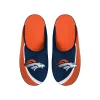Men's FOCO Denver Broncos Big Logo Color Edge Slippers
