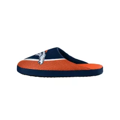 Men's FOCO Denver Broncos Big Logo Color Edge Slippers -STANCE shop 6155207 ALT2