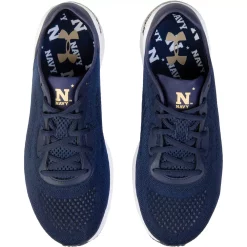 Men's Under Armour Navy Navy Midshipmen HOVR Sonic 5 Running Shoes -STANCE shop 6155263 ALT2